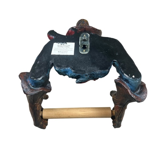 Cowboy rodeo western style bathroom toilet paper holder - Picture 4 of 4